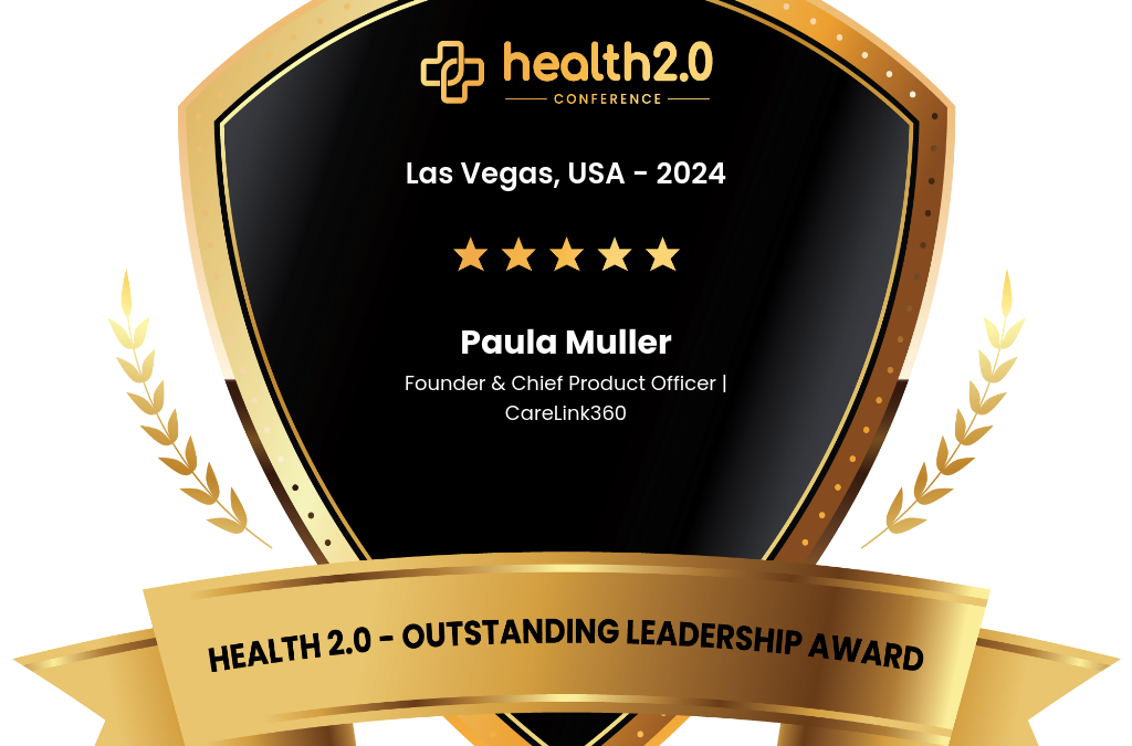 Our Founder recognized at The Health 2.0 Conference.